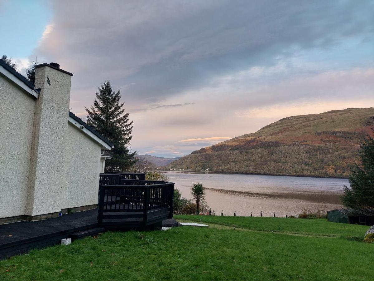 Waterside 3 Bed Cottage, Hot Tub, Sauna, Pvt Beach Arrochar Exterior photo